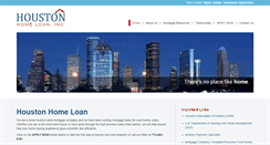 Desktop Screenshot of houstonhomeloan.com